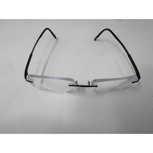 Silhouette 5416 40 6055 Titanium Bronze Gray Rimless Eyeglasses Frames 19 140 main image 5